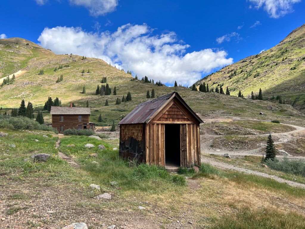 Animas Forks on the Alpine Loop.