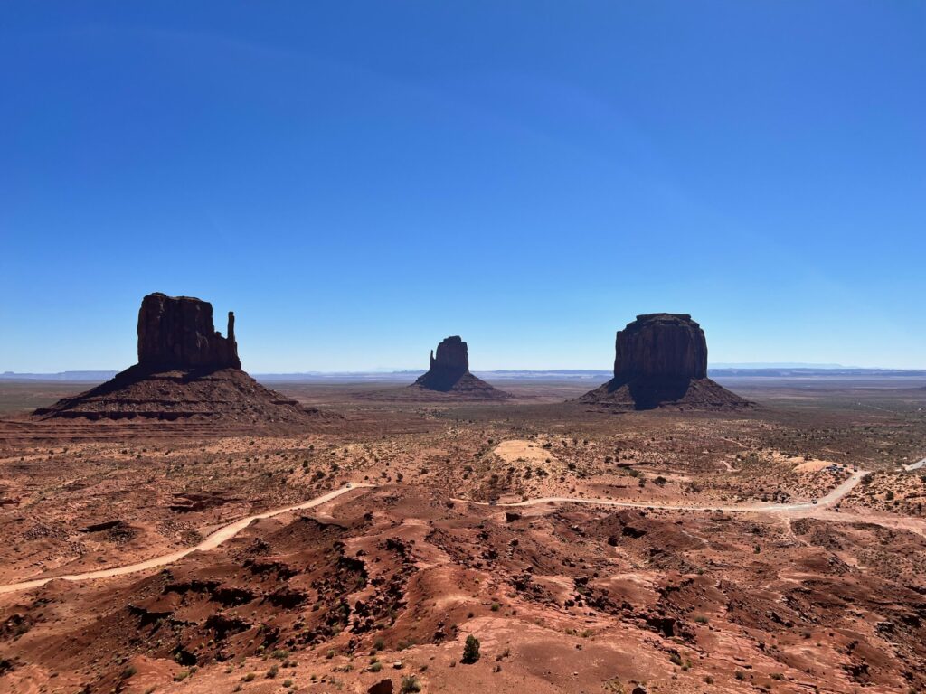 View of Monument Valley